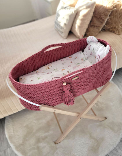 My Sweet Baby Baby Moses Basket with Stand