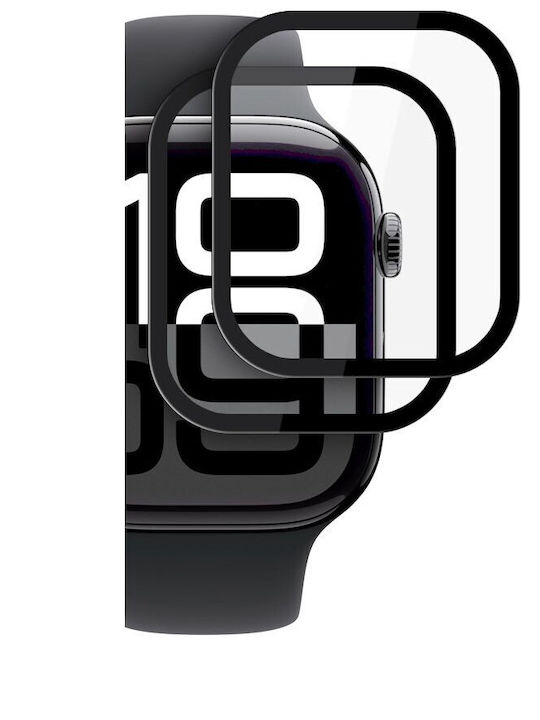 Hofi Hydroflex Tempered Glass pentru Apple Watch 10 / 11 (46 mm) 2buc