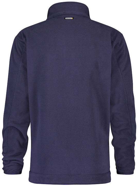 Ζακέτα Εργασίας Fleece Dassy Penza Navy Blue Ζακέτα Εργασίας Fleece Dassy Penza Navy Blue