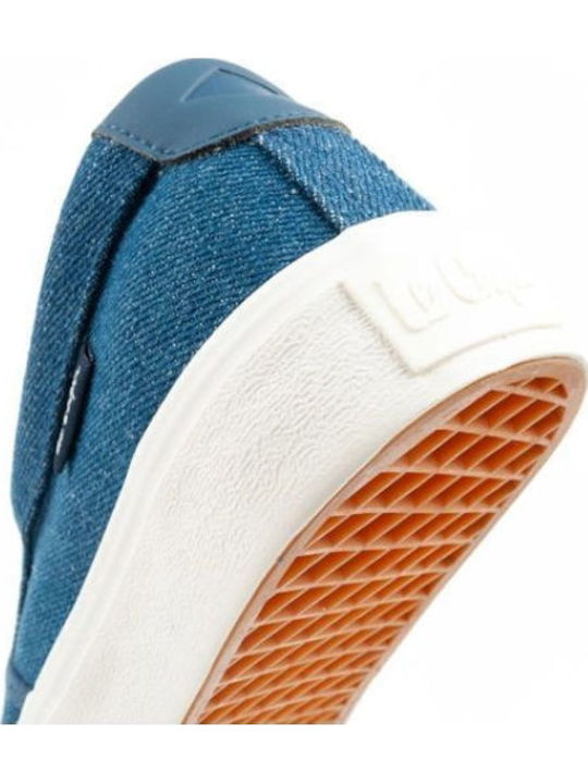 Πάνινα Ανδρικά Slip-On Μπλε