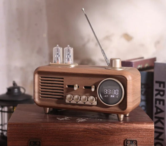 Old Street Audio AS32 Vintage Retro cu Bluetooth și USB Maro
