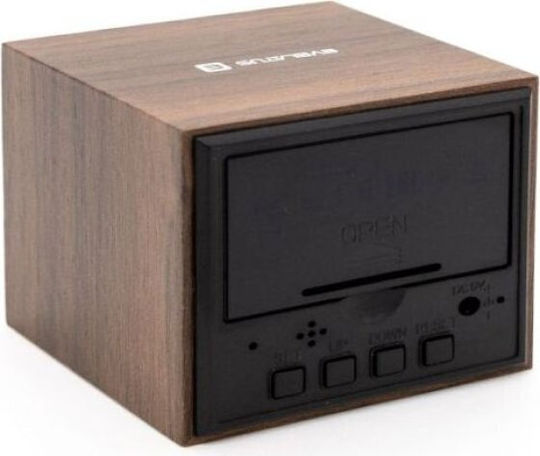 Evelatus Digital Wooden Tabletop Clock Evelatus Digital Wooden Tabletop Clock