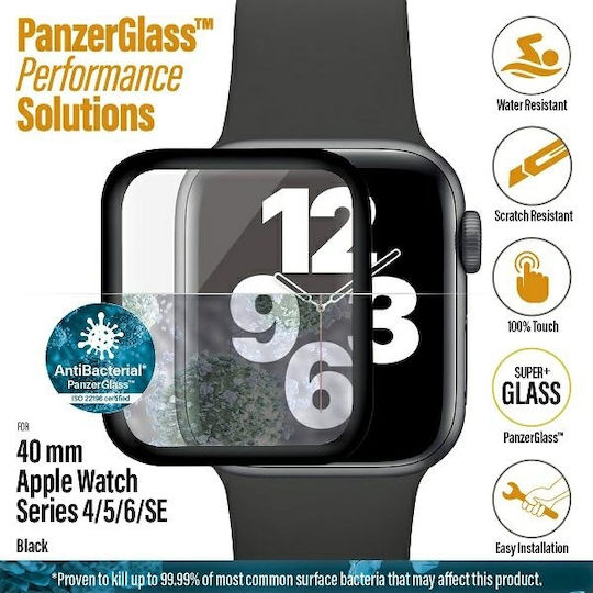 PanzerGlass 3D Закалено стъкло за цялото лице за Apple Watch 40 мм 1бр 2016
