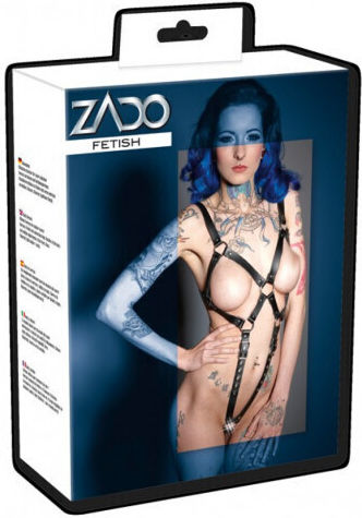 Zado Harness Μαύρο
