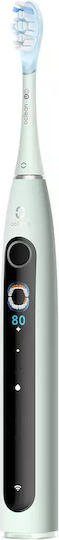 OClean Electric Toothbrush With Pressure Sensor And Green Travel Case