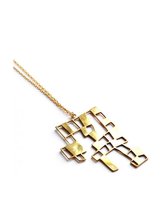 Charm Geometrisch Vergoldet