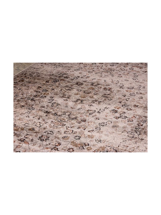 Estia Χαλί Ορθογώνιο Light Brown White 133x190cm