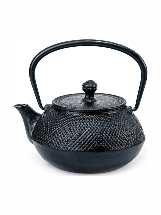Madras Teekanne Gusseisen Schwarz 800ml
