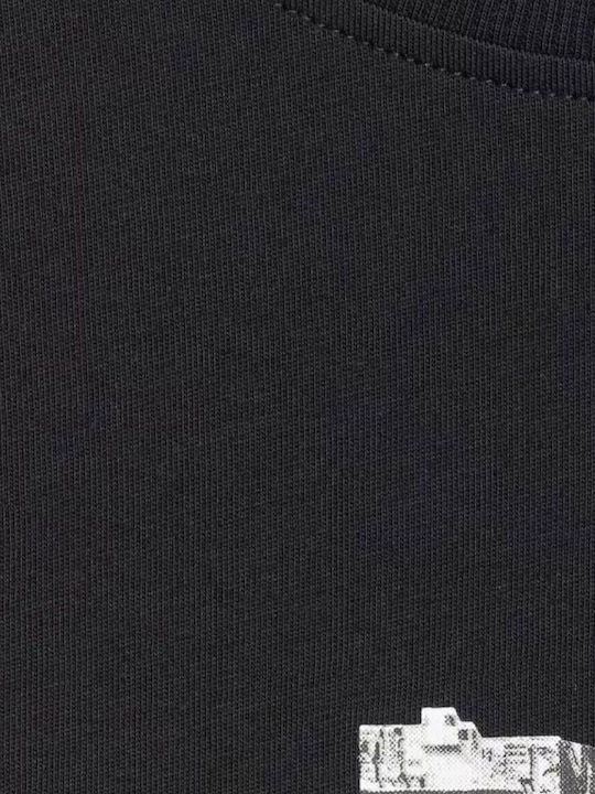T-shirt Μαύρο