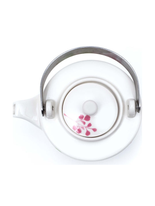Madras Flower Teapot Porcelain Pink 675ml