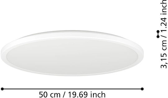 Led Panel Rovito-r X Φ.50cm Ν 901459 Led Panel Rovito-r X Φ.50cm Ν 901459