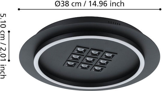 Panou LED Balazote X Φ.38cm N 901191