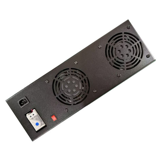 Cooling Unit 2 Fans Thermostat Power On Tsfan-w2 Wall-Mounted Cabinet