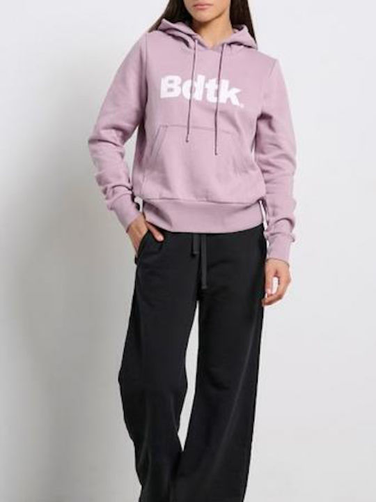 Women's Sweatshirt Hooded Pink