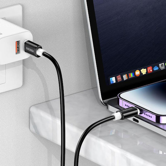 Kakusiga USB-C zu Lightning Kabel 30W Weiß 1m (KSC-998-LC-WH)