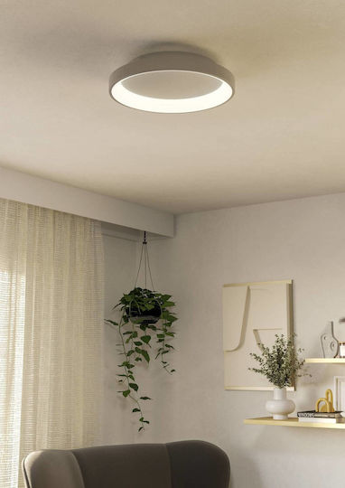 Eglo Ceiling Mount Light 35cm White with Integrated LED