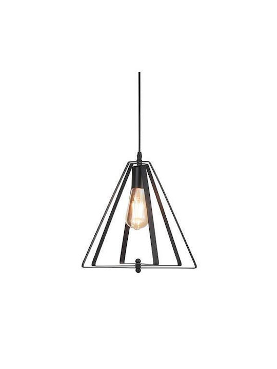 Horoz Electric Hängelampe Schwarz mit Fassung E27