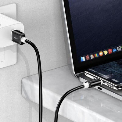 Kakusiga USB 2.0 Cable USB-C male - USB-A White 1m (KSC-998-C-WH)