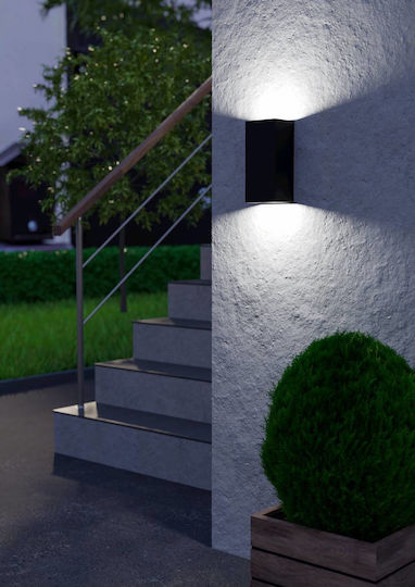 Eglo Eremitana Wall-Mounted Outdoor Ceiling Light GU10 IP55 11x24εκ.