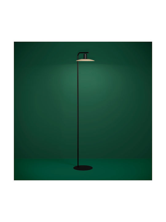 Eglo Mayazes Floor Lamp H162xW31.5cm. with Socket for Bulb GU10 Black