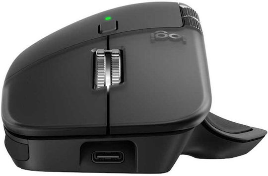 Logitech MX Master 4 Wireless Ergonomic Bluetooth Mouse Grafit