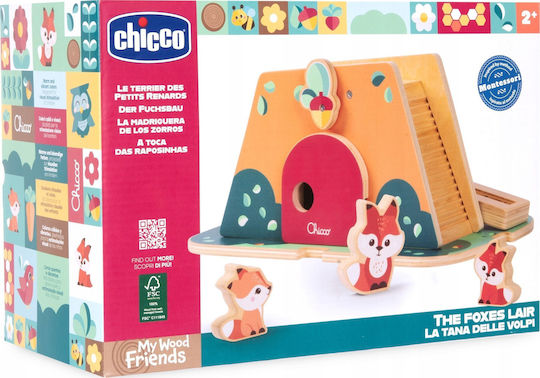 Wooden Fox Hideout Wooden Figures My Wood Friends Chicco