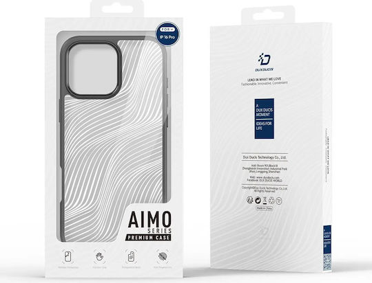 Dux Ducis Back Cover Plastic / Silicone Transparent (iPhone 16 Pro Max)