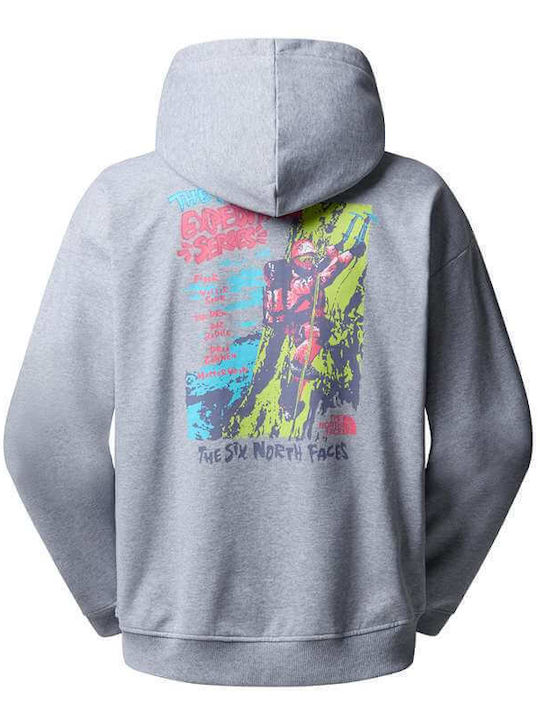 Φούτερ με Κουκούλα Tnf Light Grey