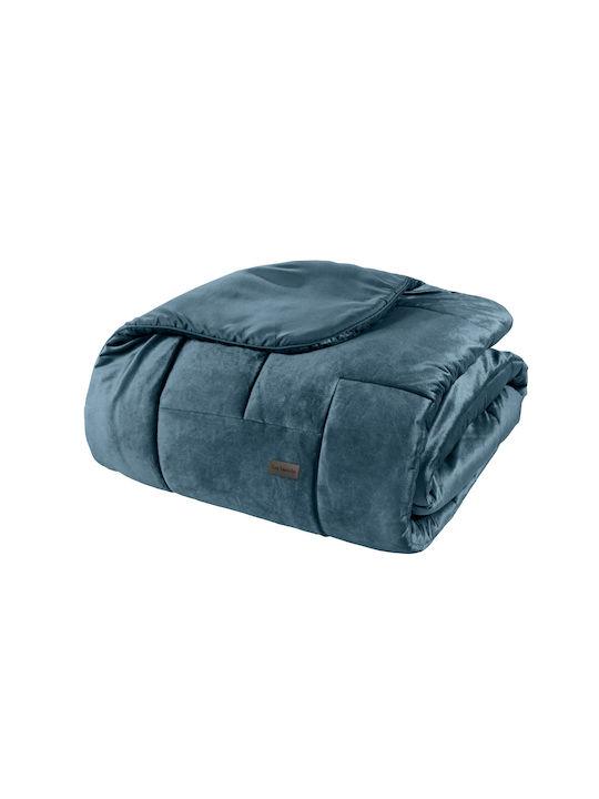 Guy Laroche Комплект Пухено Куинсайз 220x240бр Scarlett Blue Saphire 3бр 530 г/м²Gsm
