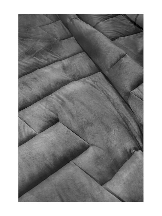 Guy Laroche Duvet Set Semi-double 180x240cm Scarlett Carbon 2pcs 530 GSMGsm