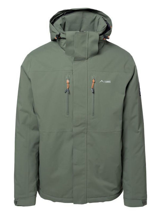 Winter Jacket Waterproof Green