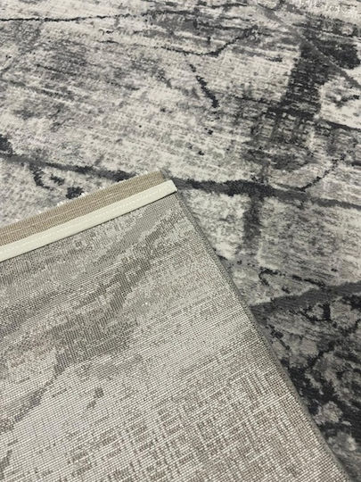 Rug Rectangular Gray