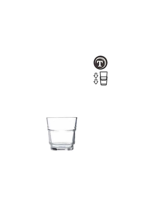 Vicrila Set Gläser Wasser / Cocktail/Trinken / Whiskey aus Glas 12Stück