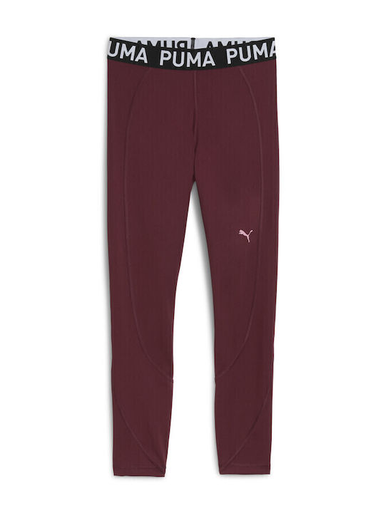 W Strong Schulung Frauen Lang Leggings Hochgeschnitten Colorblock