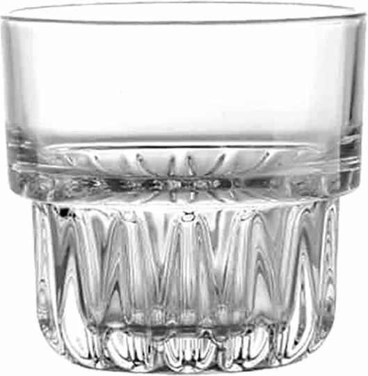 Yuk Set of Glasses Water / Whiskey made of Glass 6pcs