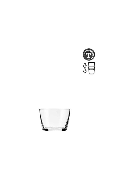 Vicrila Set Gläser Cocktail/Trinken / Whiskey aus Glas 12Stück