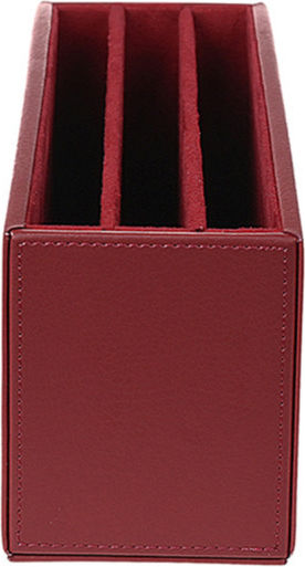Vnc Exclusive New Leather Office Folder Holder Burgundy