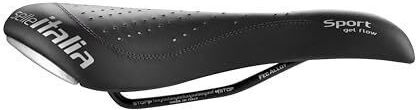 Selle Italia Sport Gel Flow S Neagră Șa de Bicicletă de Oras / Trekking