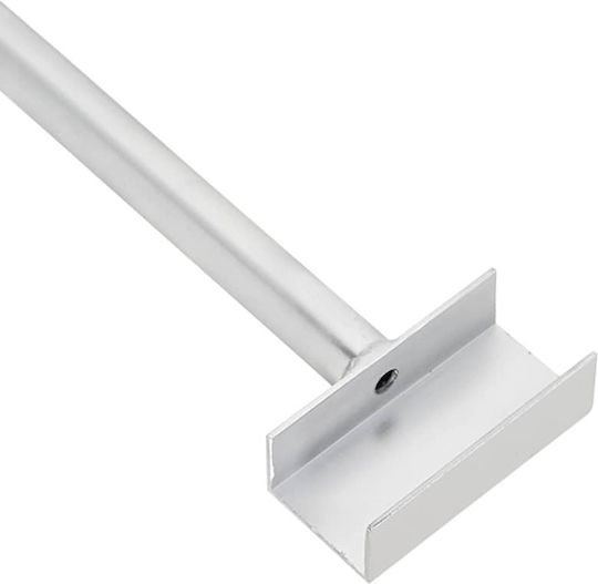 Vidaxl Passend Flache Teppichbefestigung 3 Stück Silber 100-145 cm