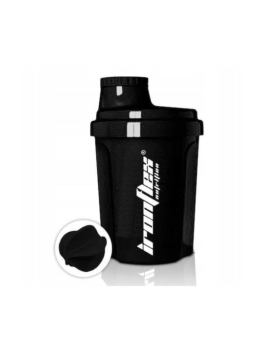 Ironflex Nutrition Nano Shaker Πρωτεΐνης 300ml Πλαστικό Μαύρο