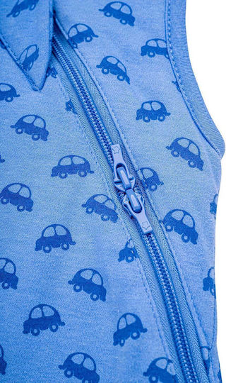 Baby Bliss Пролетен Спален чувал с крачета 1 Тог Vroom Cars