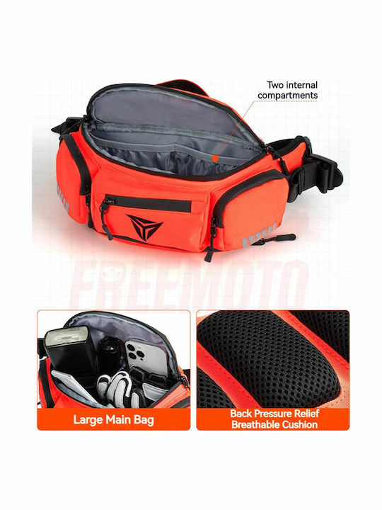 Motowolf Rider Waist Bag Black
