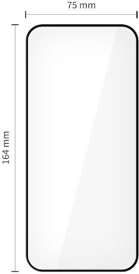 Tech-Protect 2.5D Full Face Tempered Glass 2τμχ (Redmi 15)
