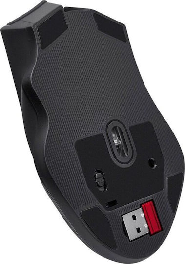 Defender Kronos GM-695 Drahtlos RGB Gaming Gaming Maus Schwarz