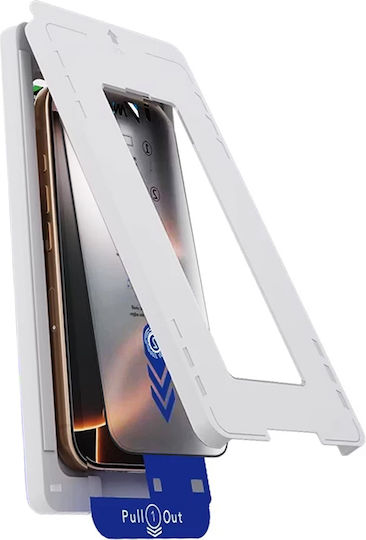 ANANK 2.5D Screen Protector Negru (iPhone 17 / 17 Pro / 16 Pro)