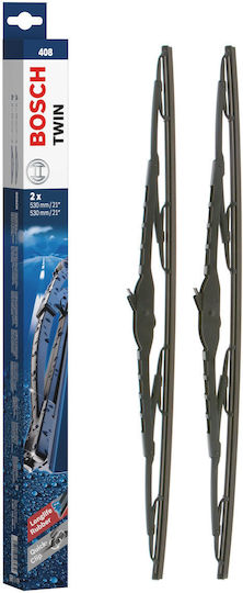 Bosch Twin 408 Front Car Wiper Set 530mm for Volkswagen Golf / Bora