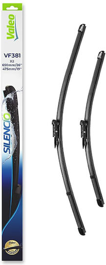 Valeo Silencio X.trm x2 Front Car Wiper Set 650mm/480mm