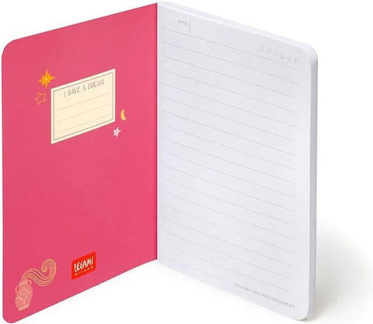 Legami Milano Notebook 80 Sheets A6 Ruled Beige