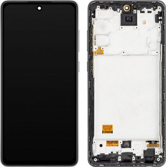 MP O ecran cu Mecanism Tactil pentru Samsung Galaxy A72 5G, A726, A72, A725 (Negru)
