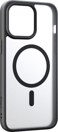 Etteri Back Cover Silicon / Plastic Negru (iPhone 17 Pro Max)